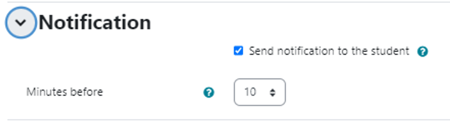 Notification